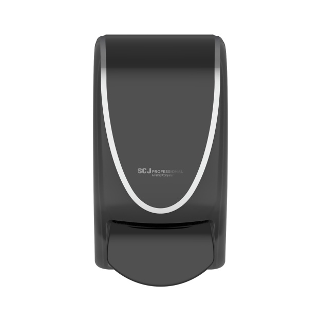 ProLine Curve Translucent Black w/ Chrome Border Dispenser 1L.